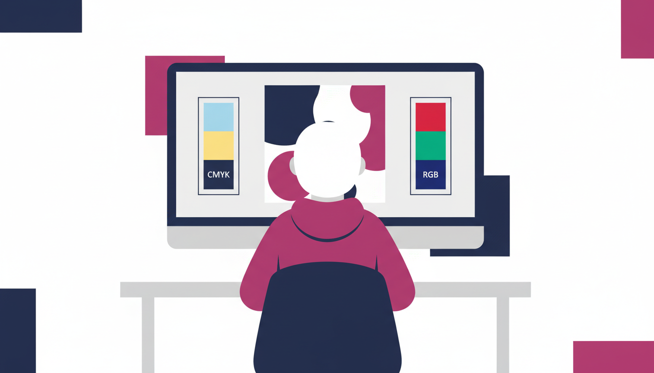 CMYK vs. RGB erklärt: Farbwelten für Druck und Web verstehen